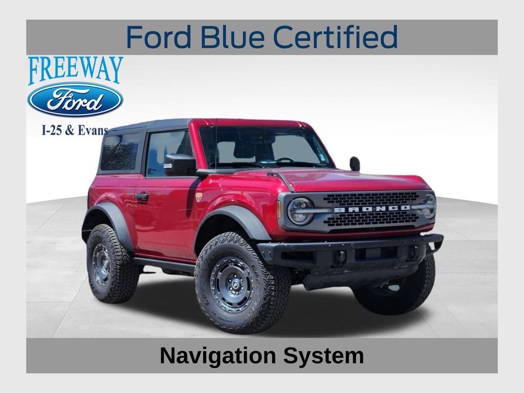 Ruby Red Metallic Tinted Clearcoat 2025 Ford Bronco Badlands 2-Door 4WD SUV / Crossover Four-Wheel Drive Automatic