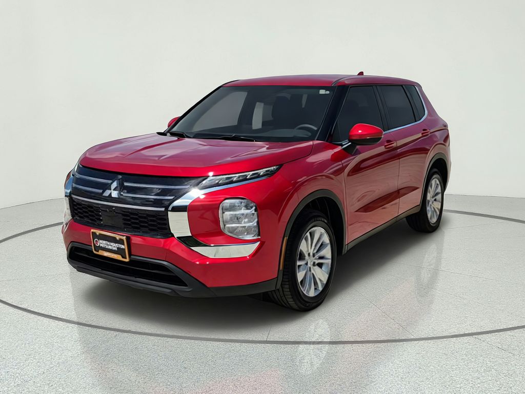 2026 Mitsubishi Outlander ES Red at North Houston Mitsubishi