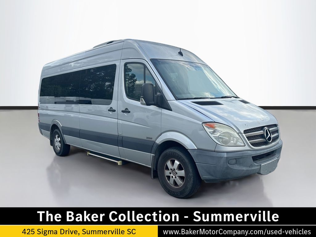 Silver 2013 Mercedes-Benz Sprinter Van Rear-Wheel Drive 5-Speed Automatic