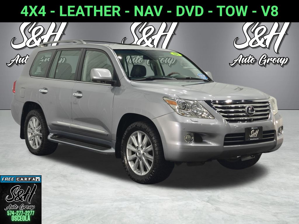 Twilight Gray Metallic 2008 Lexus LX SUV / Crossover All-Wheel Drive 6-Speed Automatic