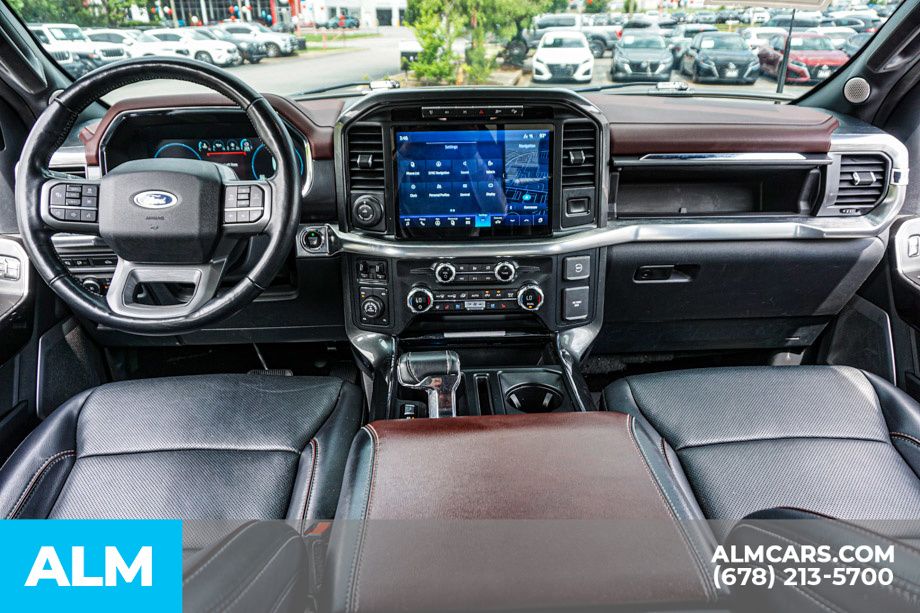 Used 2021 Gray Ford Lariat image 25