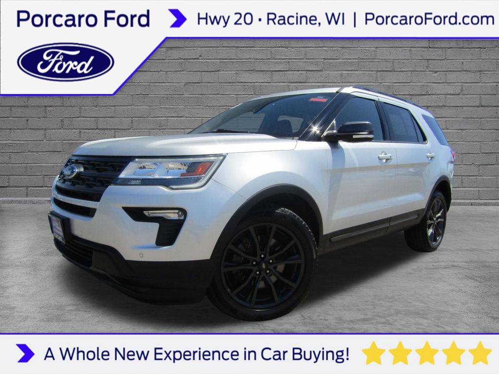 Ingot Silver Metallic 2019 Ford Explorer SUV / Crossover All-Wheel Drive 6-Speed Automatic
