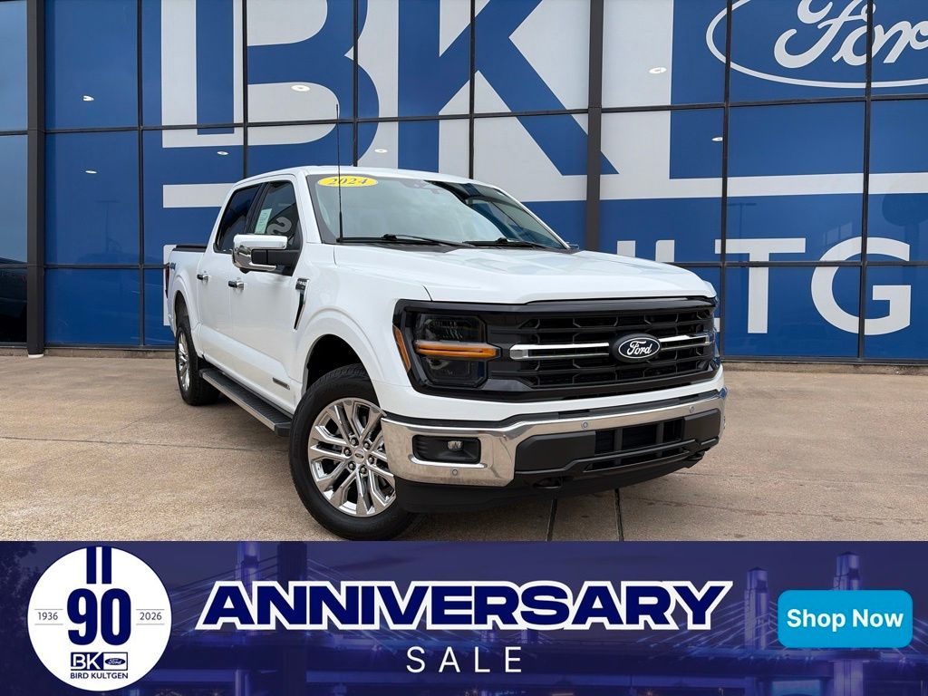 Oxford White 2024 Ford F-150 Pickup Truck Four-Wheel Drive Automatic