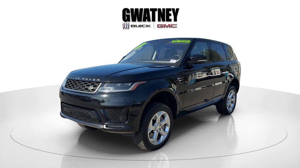 Black 2020 Land Rover Range Rover Sport HSE 4WD SUV / Crossover All-Wheel Drive 8-Speed Automatic