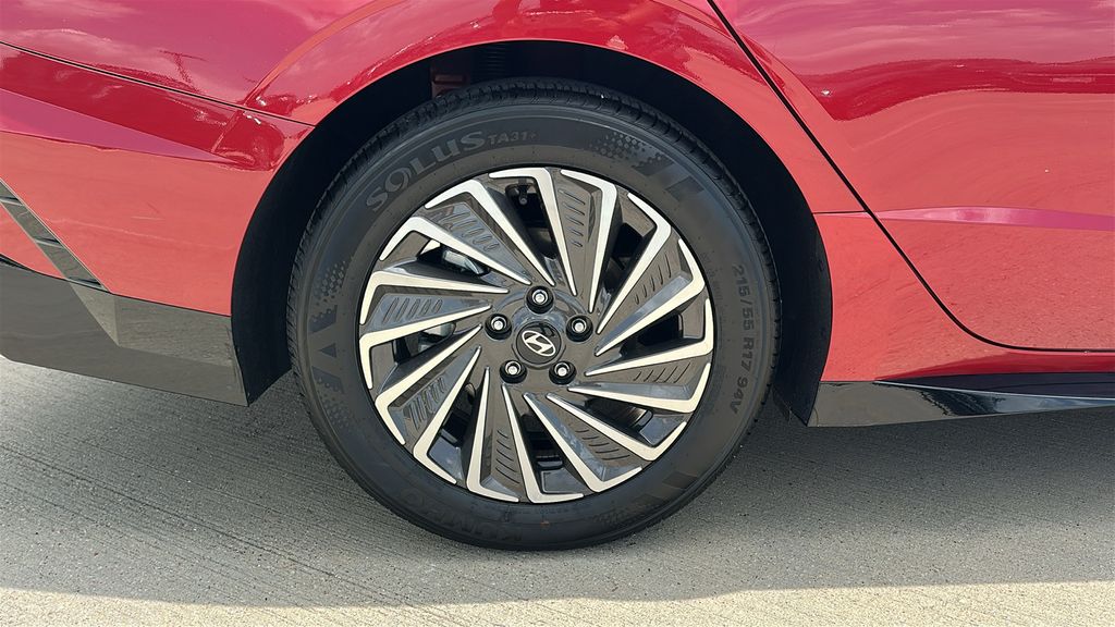 2025 Hyundai Sonata Hybrid SEL Red at DeMontrond Gulf Freeway