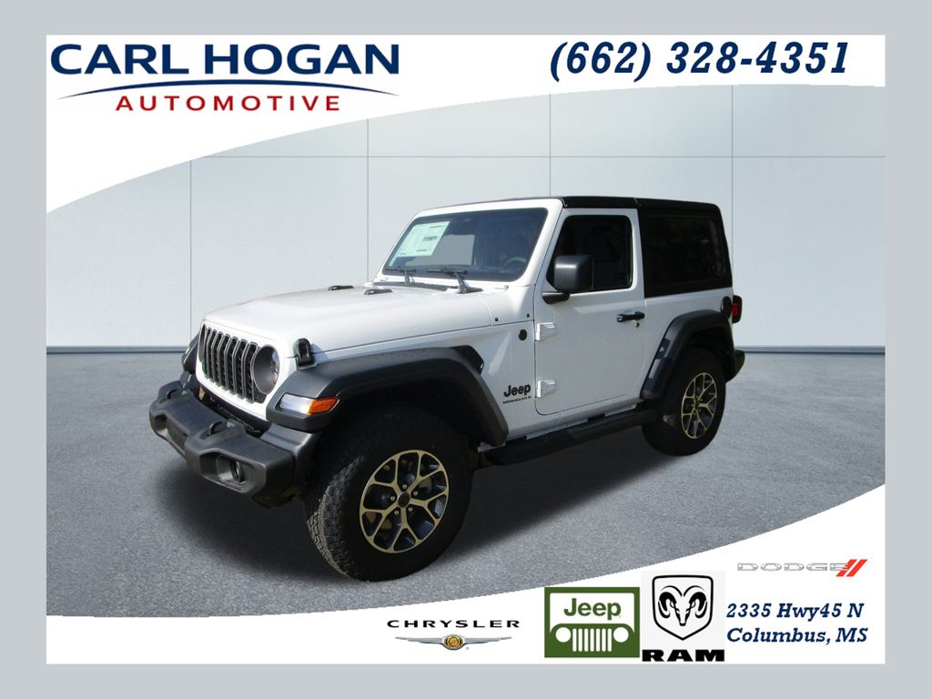 Bright White Clearcoat 2026 Jeep Wrangler SUV / Crossover Four-Wheel Drive 8-Speed Automatic