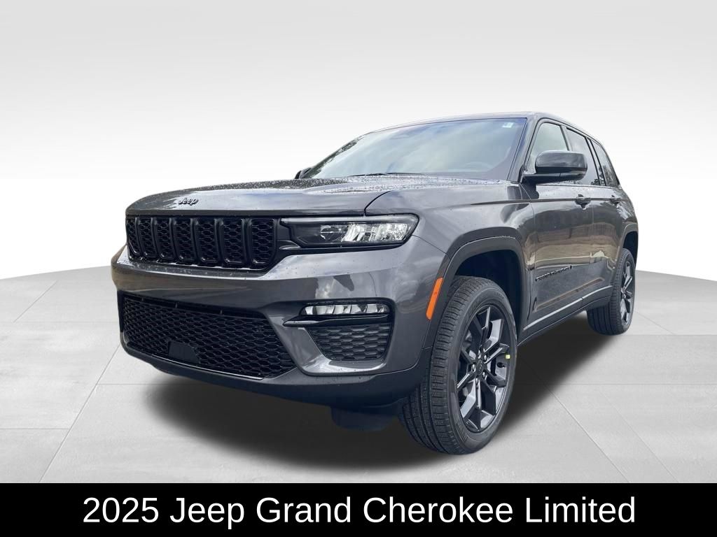 Gray Metallic 2025 Jeep Grand Cherokee SUV / Crossover Four-Wheel Drive 8-Speed Automatic