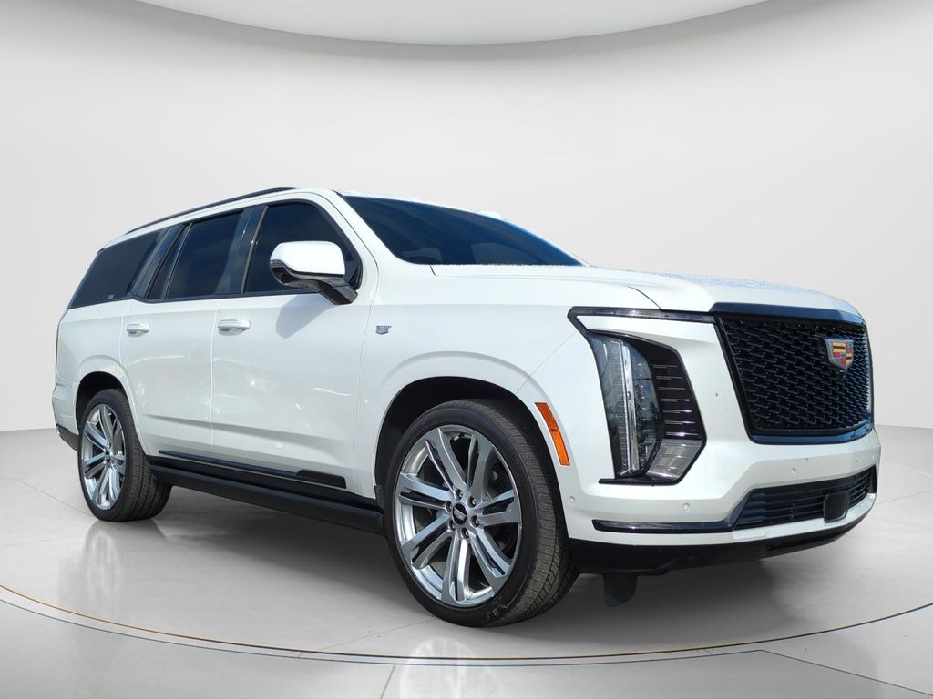 Used 2025 White Cadillac Sport Platinum image 3