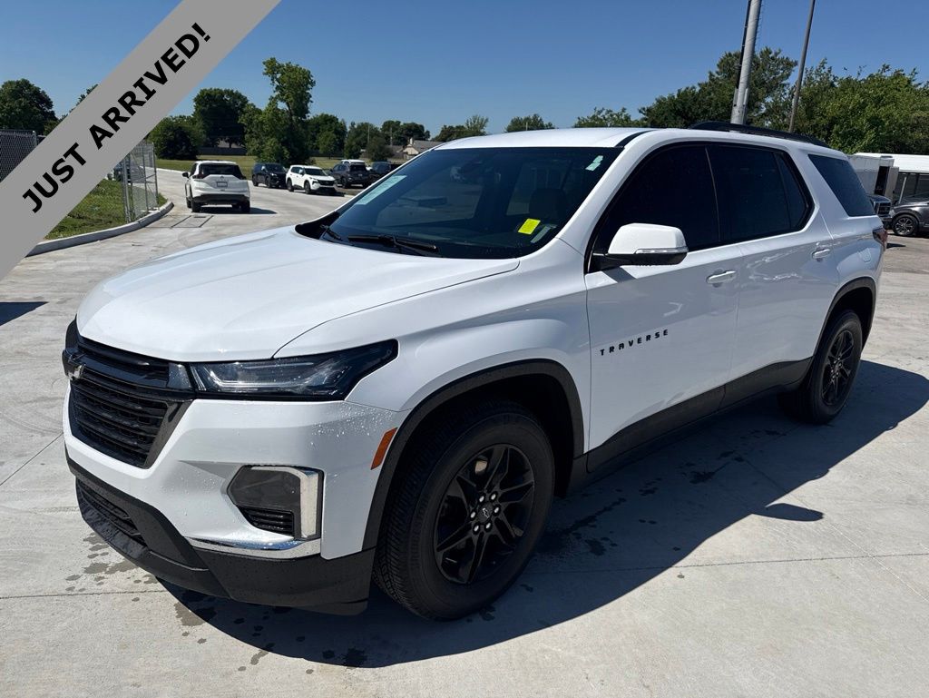 Summit White 2023 Chevrolet Traverse LS FWD SUV / Crossover Front-Wheel Drive 9-Speed Automatic