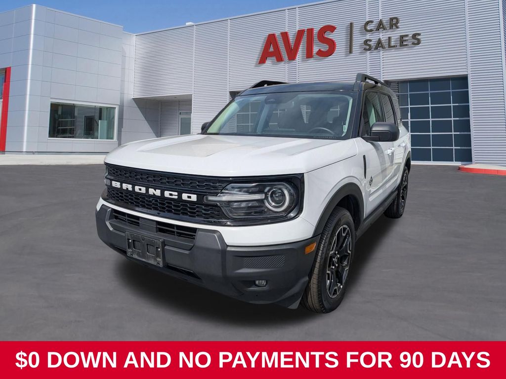 Oxford White 2025 Ford Bronco Sport SUV / Crossover All-Wheel Drive 8-Speed Automatic
