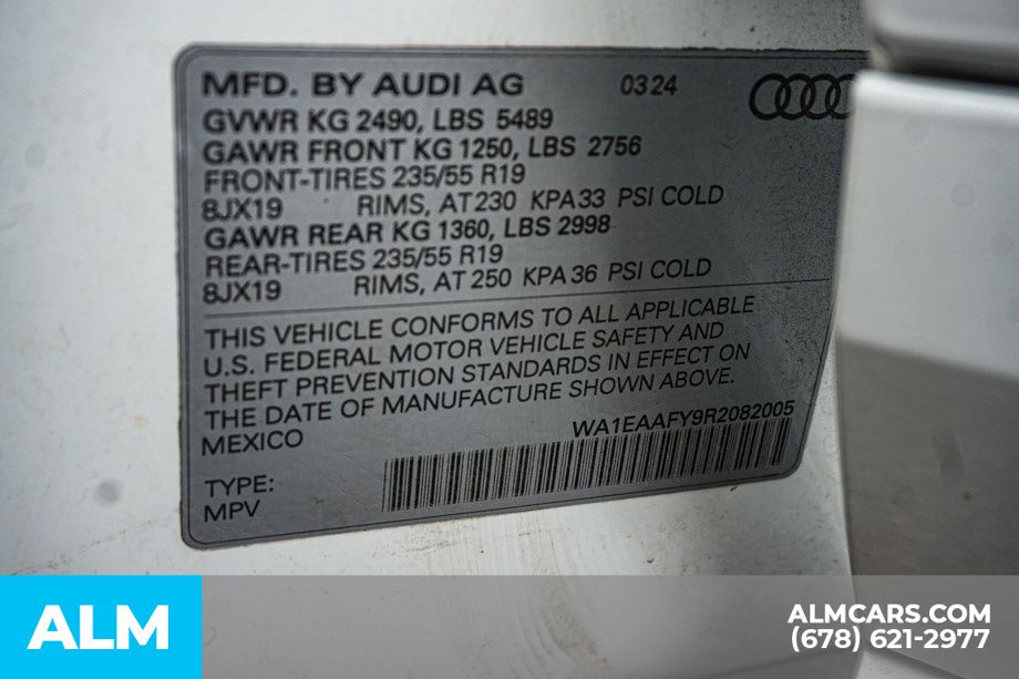 Used 2024 White Audi 45 S line Premium image 64