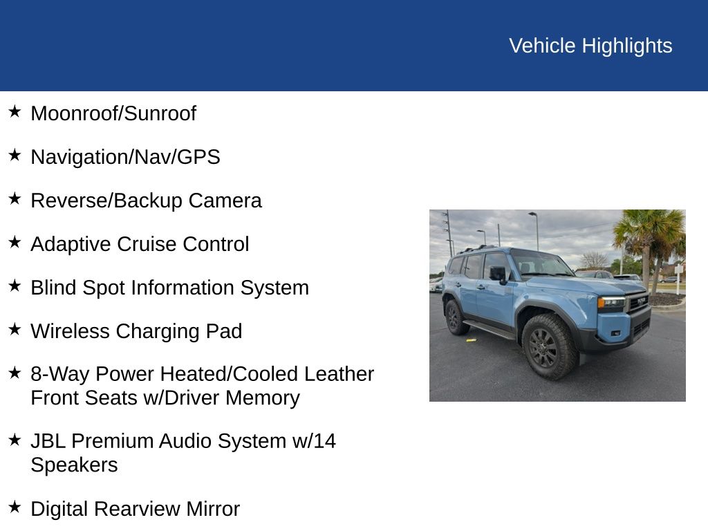 2025 Toyota Land Cruiser 