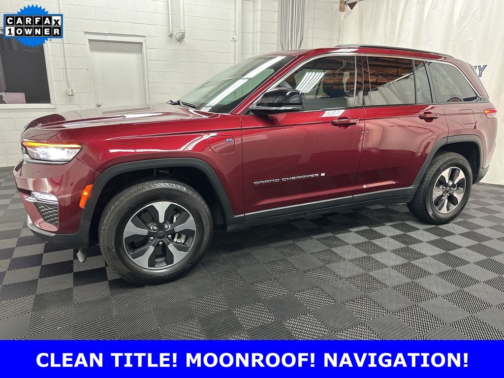 Velvet Red Pearlcoat 2024 Jeep Grand Cherokee 4xe 4WD SUV / Crossover Four-Wheel Drive 8-Speed Automatic
