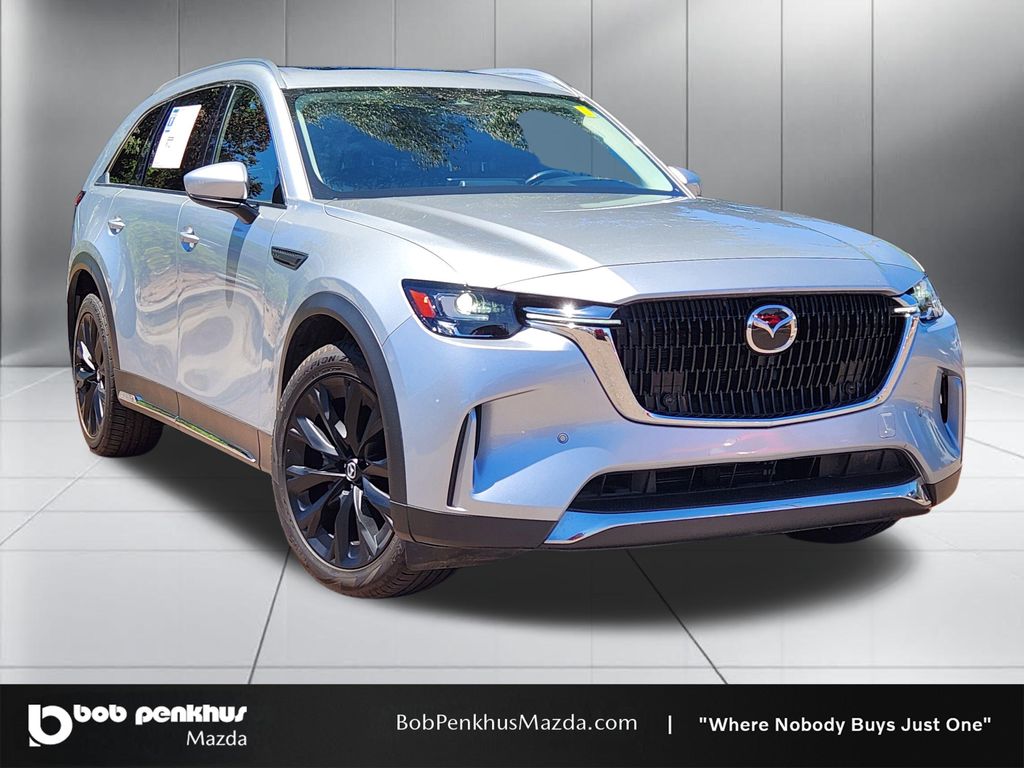 Sonic Silver 2024 Mazda CX-90 SUV / Crossover All-Wheel Drive 8-Speed Automatic