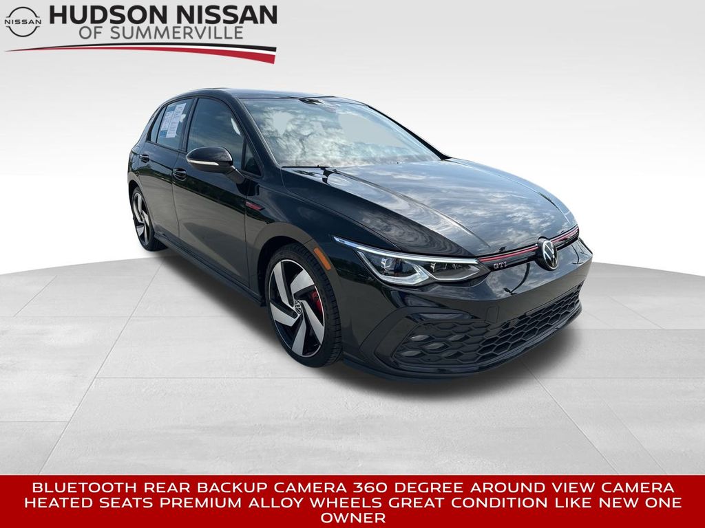 2024 Deep Black Pearl Volkswagen Golf GTI 2.0T S Hatchback