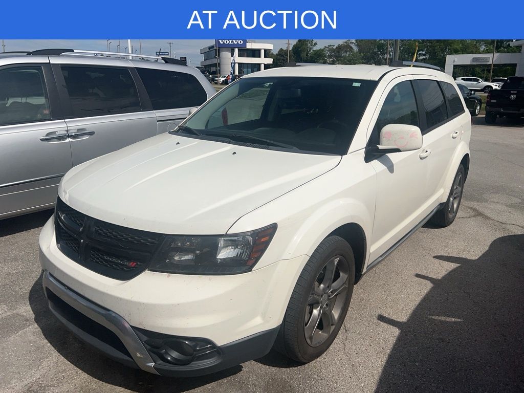 White 2016 Dodge Journey Crossroad FWD SUV / Crossover Front-Wheel Drive 4-Speed Automatic