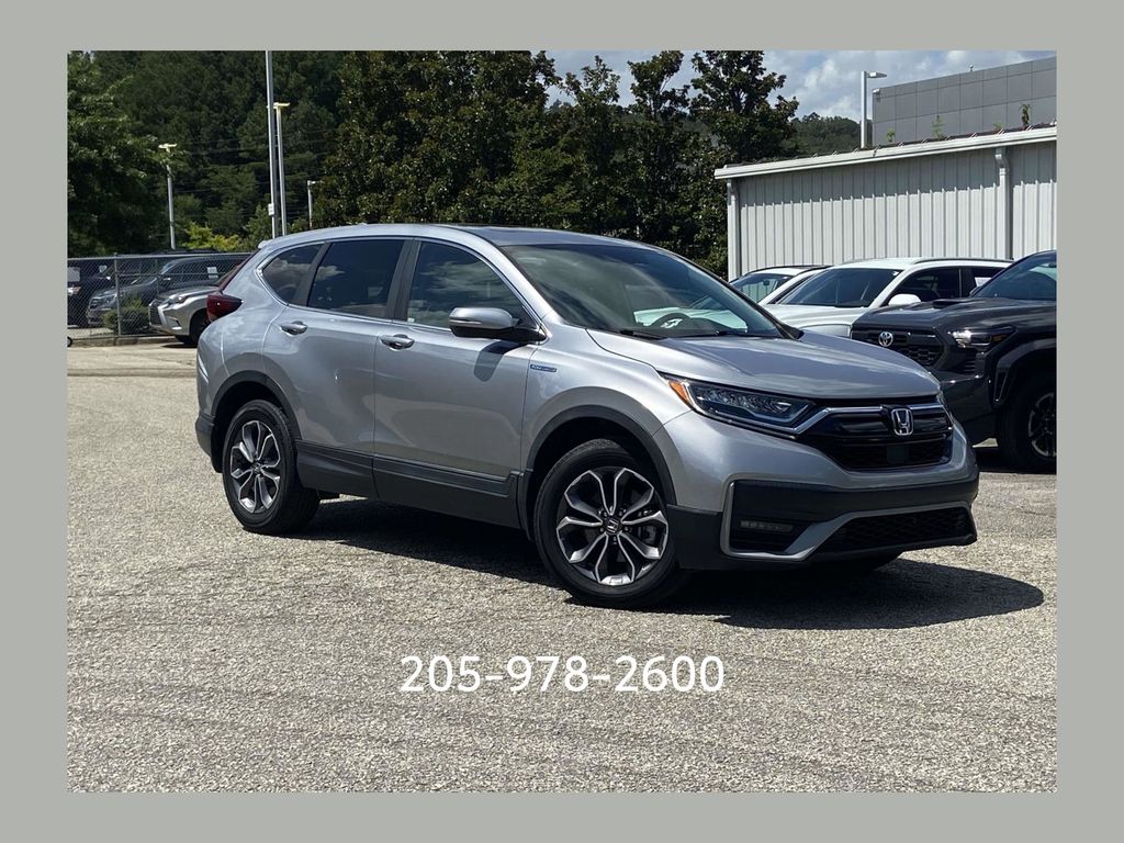 Lunar Silver Metallic 2022 Honda CR-V Hybrid SUV / Crossover All-Wheel Drive Continuously Variable Transmission