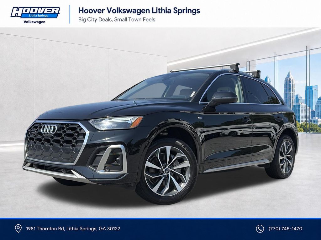 Brilliant Black 2024 Audi Q5 SUV / Crossover All-Wheel Drive 7-Speed Automatic