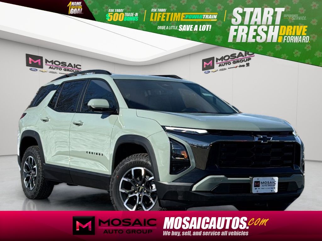 Cacti Green 2026 Chevrolet Equinox ACTIV AWD SUV / Crossover Four-Wheel Drive 8-Speed Automatic