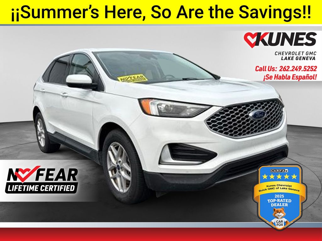 Oxford White 2024 Ford Edge SUV / Crossover All-Wheel Drive 8-Speed Automatic