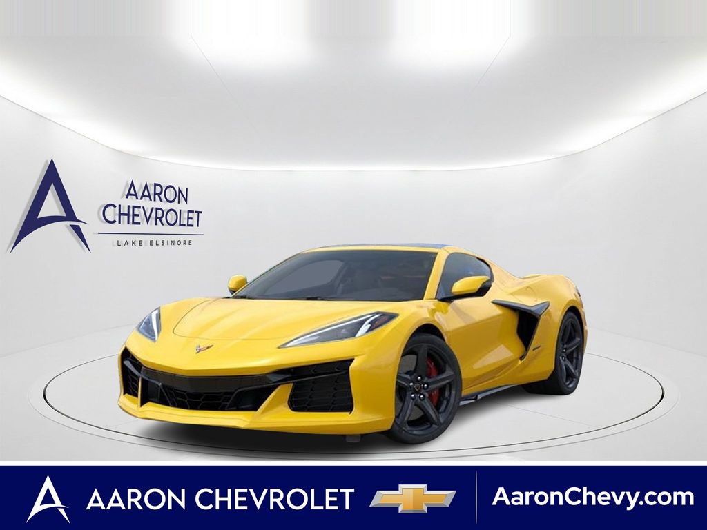 Competition Yellow Tintcoat Metallic 2025 Chevrolet Corvette E-Ray Coupe All-Wheel Drive 8-Speed Dual Clutch