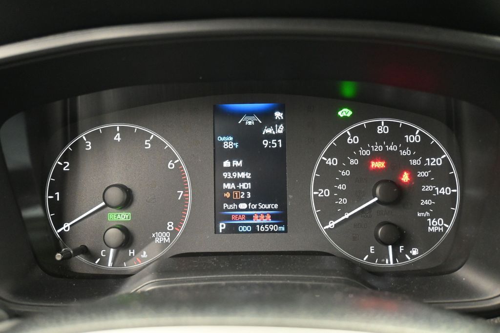 Used 2024 Blue Toyota Hybrid SE image 24