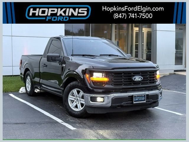 Black Metallic 2024 Ford F-150 Pickup Truck Four-Wheel Drive Automatic