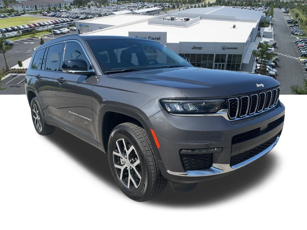 Certified 2024 Jeep Grand Cherokee L Limited with VIN 1C4RJJBGXR8578965 for sale in Miami, FL