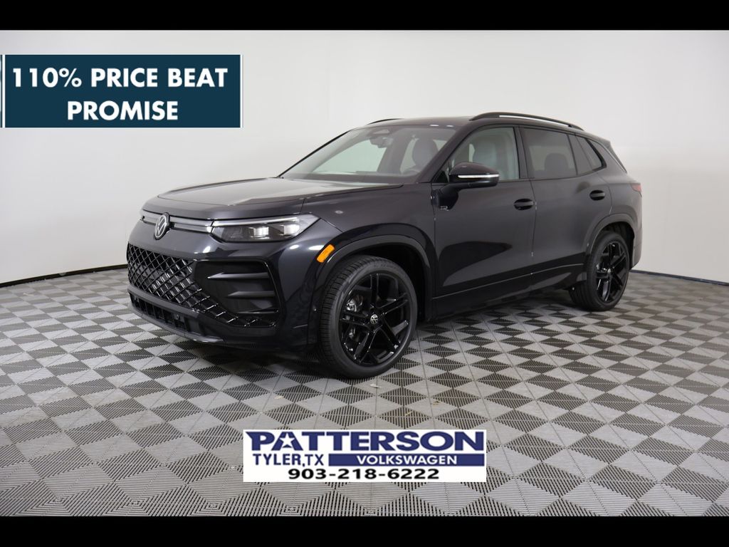 Deep Black Pearl 2026 Volkswagen Tiguan SUV / Crossover Front-Wheel Drive 8-Speed Automatic