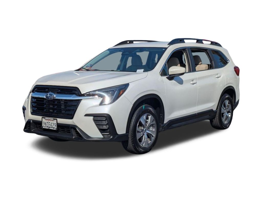 Crystal White Pearl 2025 Subaru Ascent Premium 7-Passenger AWD SUV / Crossover All-Wheel Drive Continuously Variable Transmission