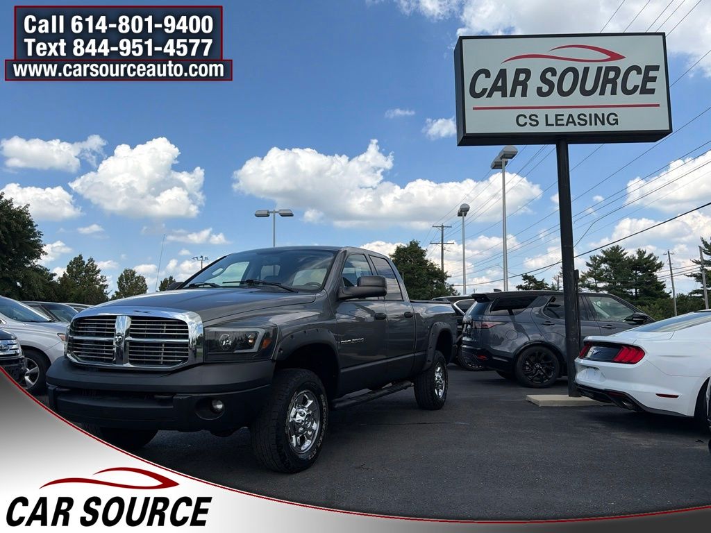 Mineral Gray Metallic 2006 Dodge RAM 2500 Pickup Truck Four-Wheel Drive 4-Speed Automatic