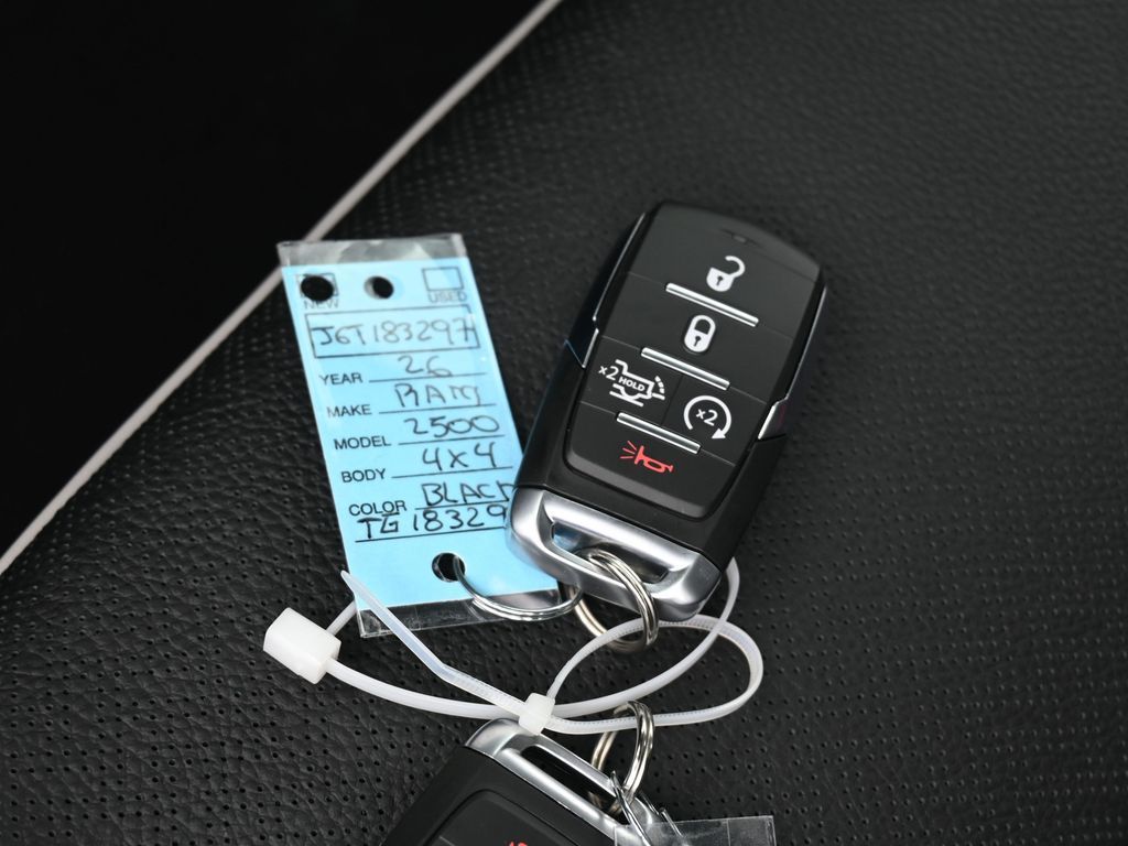 New 2026 Diamond Black Crystal Pearlcoat Ram Laramie image 19