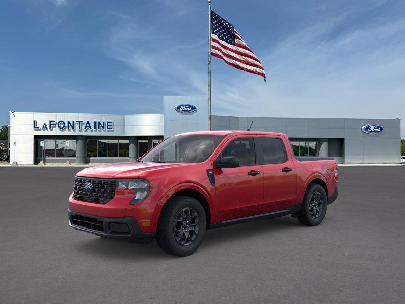Ruby Red Metallic 2026 Ford Maverick XLT SuperCrew AWD Pickup Truck All-Wheel Drive 8-Speed Automatic