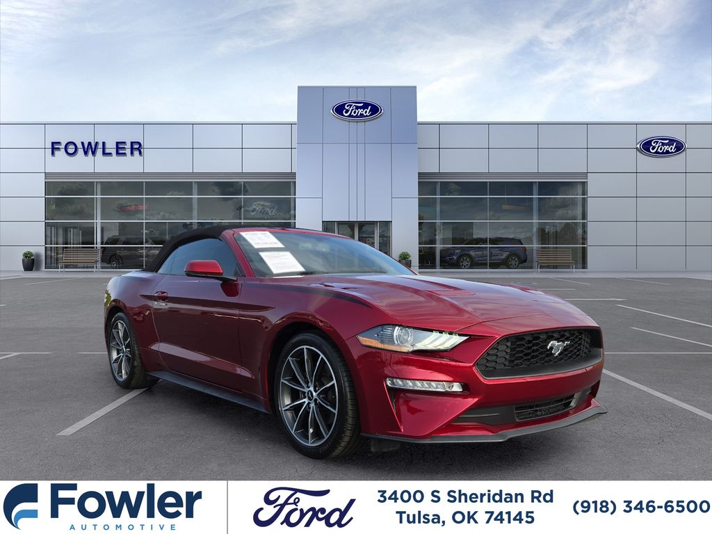 Ruby Red Metallic 2018 Ford Mustang Convertible Rear-Wheel Drive Automatic