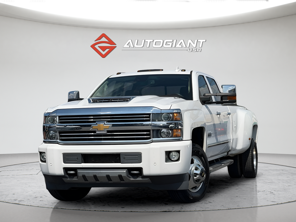 Summit White 2017 Chevrolet Silverado 3500HD Pickup Truck Four-Wheel Drive 6-Speed Automatic