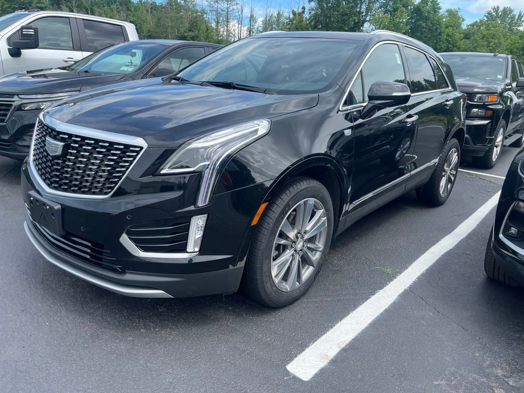 Black 2024 Cadillac XT5 SUV / Crossover Four-Wheel Drive 9-Speed Automatic