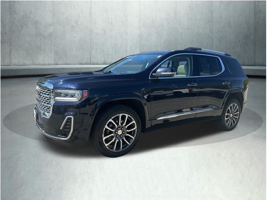 Midnight Blue Metallic 2022 GMC Acadia Denali FWD SUV / Crossover Front-Wheel Drive 9-Speed Automatic