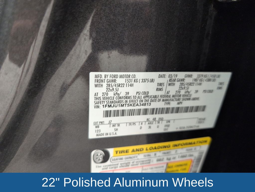 Used 2019 Gray Ford Platinum image 45