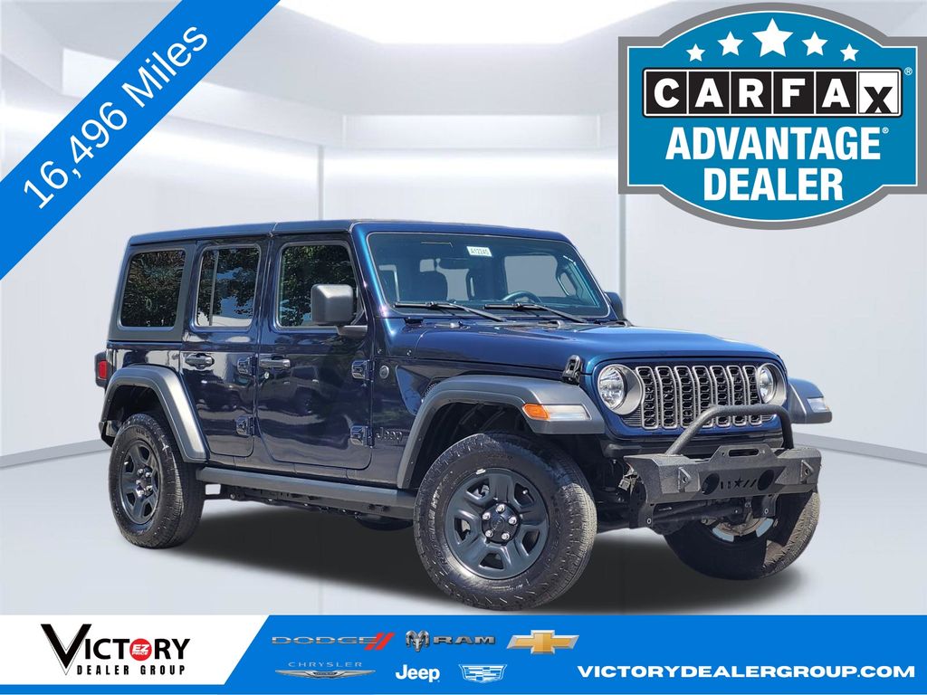 Blue Pearl 2025 Jeep Wrangler SUV / Crossover Four-Wheel Drive 8-Speed Automatic