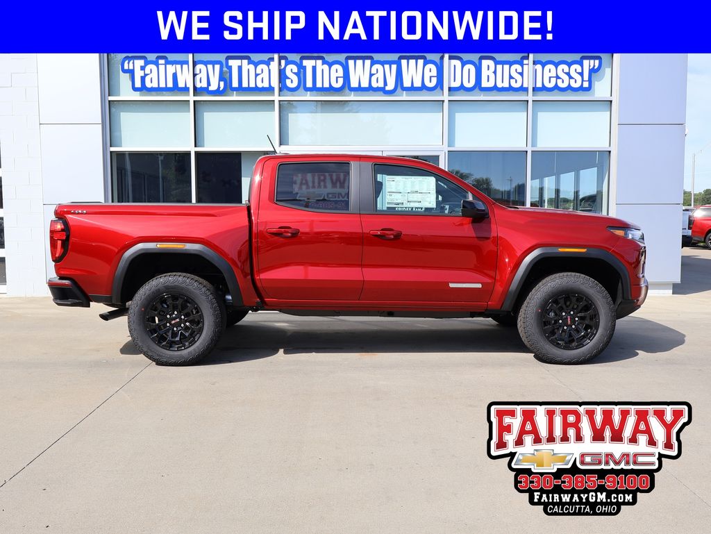 Volcanic Red Tintcoat 2026 GMC Canyon Pickup Truck Four-Wheel Drive 8-Speed Automatic