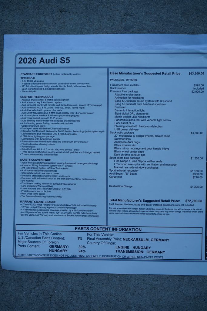 Thumbnail: 2026 Audi S5 - 8