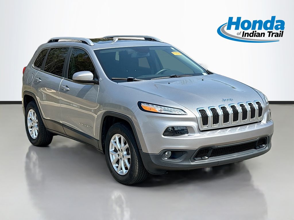 Billet Silver Metallic Clearcoat 2017 Jeep Cherokee Latitude 4WD SUV / Crossover Four-Wheel Drive 9-Speed Automatic