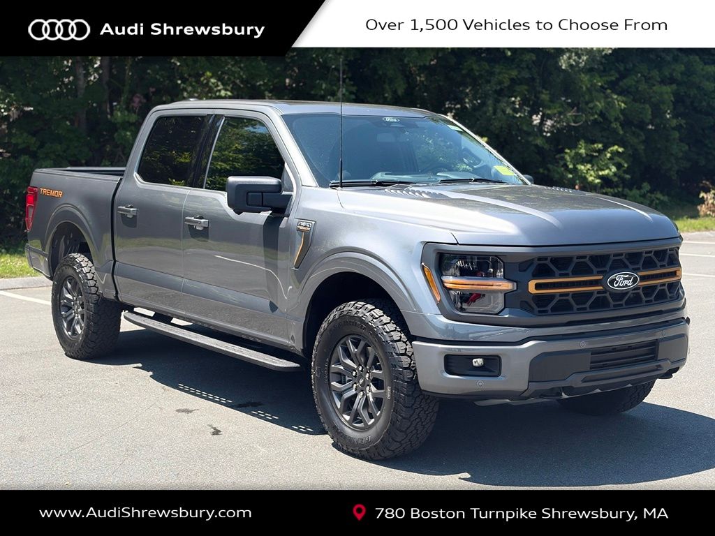 Carbonized Gray Metallic 2025 Ford F-150 Pickup Truck Four-Wheel Drive Automatic