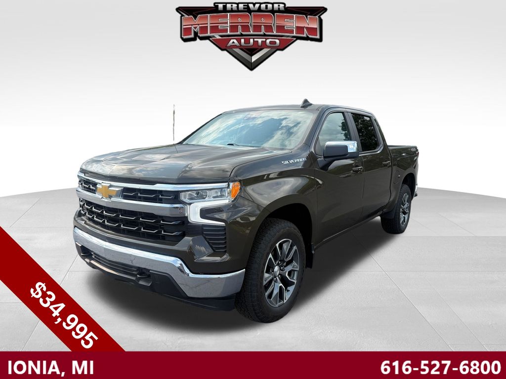 Harvest Bronze Metallic 2023 Chevrolet Silverado 1500 Pickup Truck Four-Wheel Drive 8-Speed Automatic