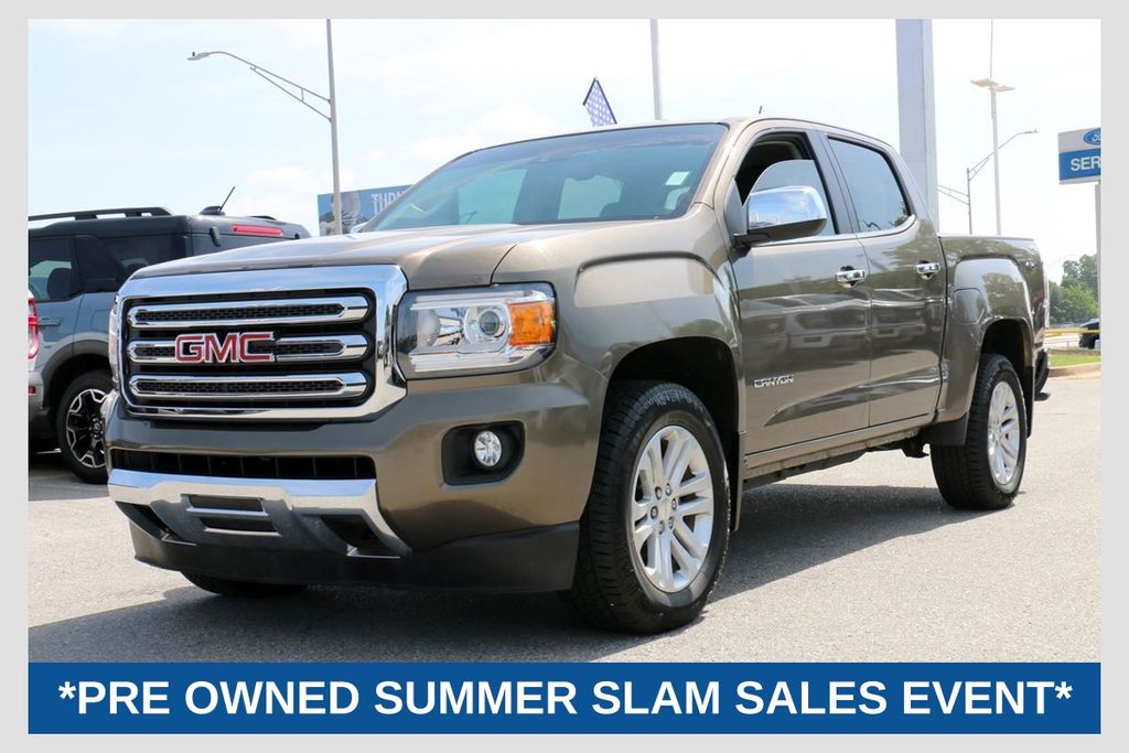 Bronze Alloy Metallic 2016 GMC Canyon Pickup Truck Four-Wheel Drive 6-Speed Automatic