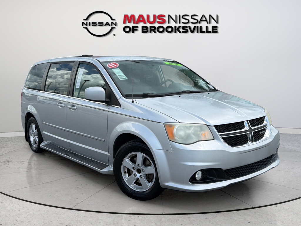 Bright Silver Metallic Clearcoat 2011 Dodge Grand Caravan Minivan Front-Wheel Drive 6-Speed Automatic