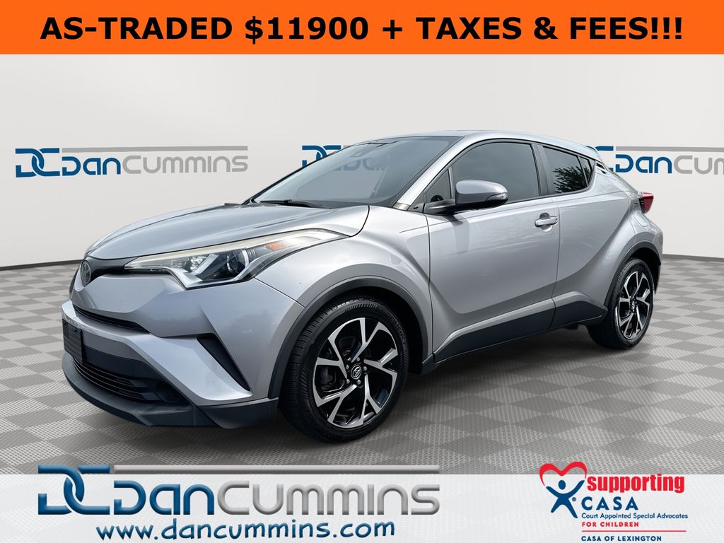 Silver 2019 Toyota C-HR SUV / Crossover Front-Wheel Drive Continuously Variable Transmission