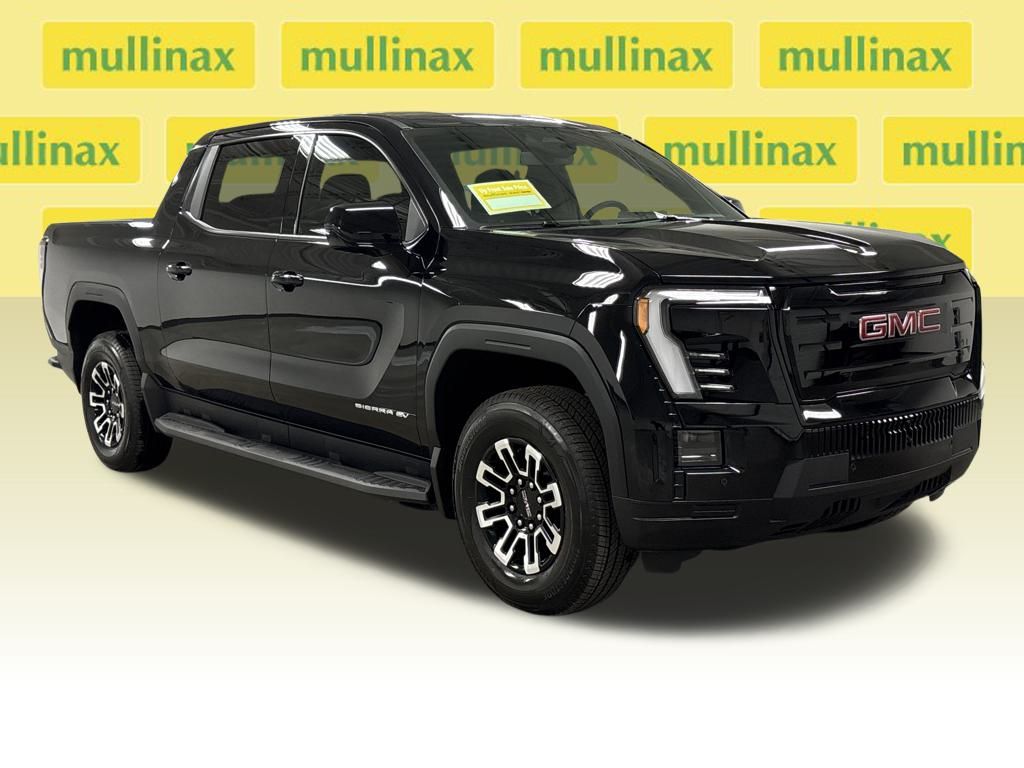 Onyx Black 2026 GMC Sierra EV Pickup Truck All-Wheel Drive 1-Speed Automatic