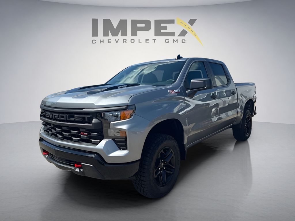 Sterling Gray Metallic 2026 Chevrolet Silverado 1500 Pickup Truck Four-Wheel Drive 8-Speed Automatic