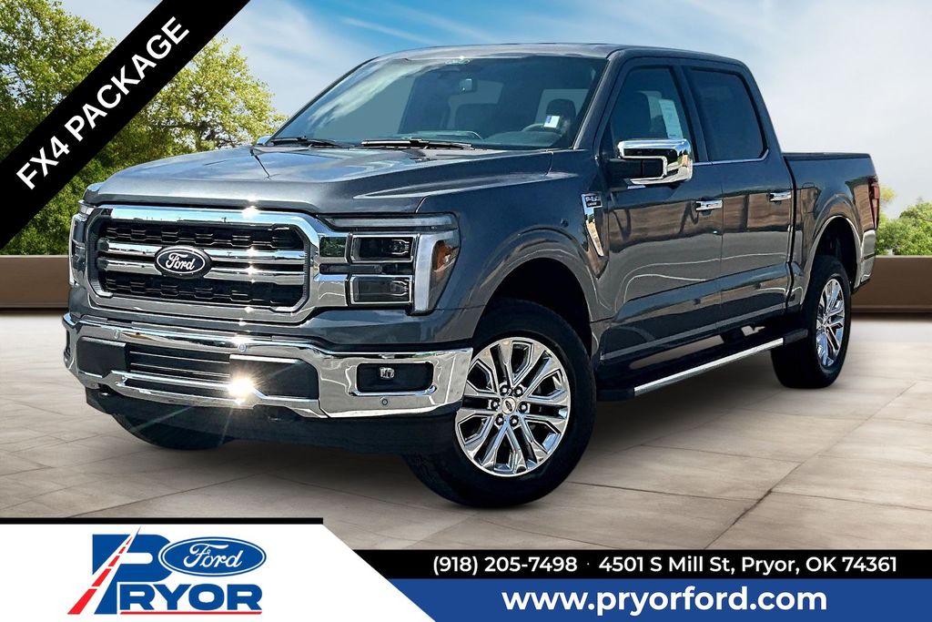 Carbonized Gray Metallic 2026 Ford F-150 Pickup Truck Four-Wheel Drive Automatic